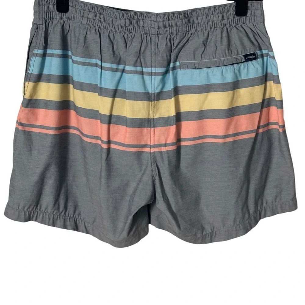 Chubbies the Retro Sets Shorts Classic Lined Swim Trunk 5.5 Inch Size XL